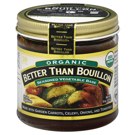 Better Than Bouillon Organic Seasoned Vegetable Base 8.0 oz