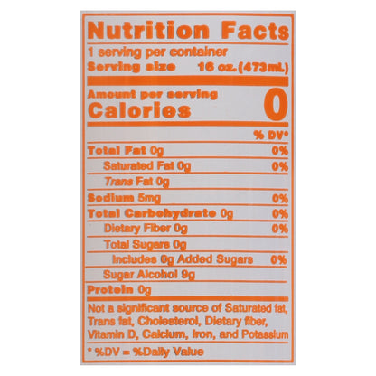 Clean Cause Sparkling Orange Ginger Yerba Mate 16 fl oz