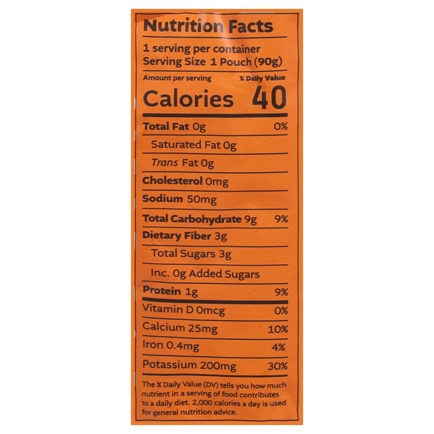 White Leaf Provisions Carrot + Sweet Potato + Pea Baby Food 3.17 oz