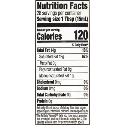 Spectrum Culinary™ Organic Virgin Coconut Oil 14 fl. oz. Jar