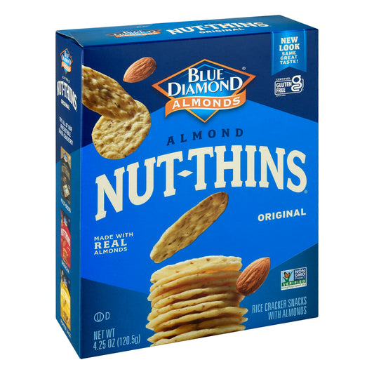 Blue Diamond Nut-Thins Almonds Crackers 4.25 oz