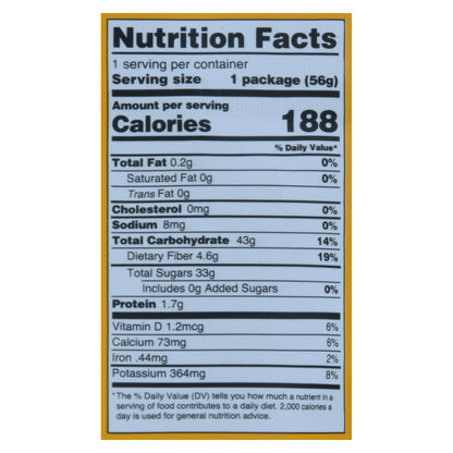 Mavuno Harvest Organic Dried Pineapple 2 oz Stand Pack