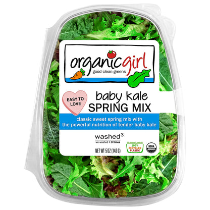 Organicgirl Baby Kale Spring Mix 5 oz