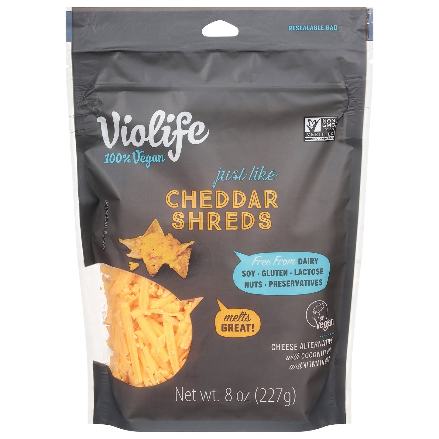Violife Just Like Cheddar Shreds Cheddar Cheese Alternative 8 oz