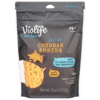 Violife Just Like Cheddar Shreds Cheddar Cheese Alternative 8 oz