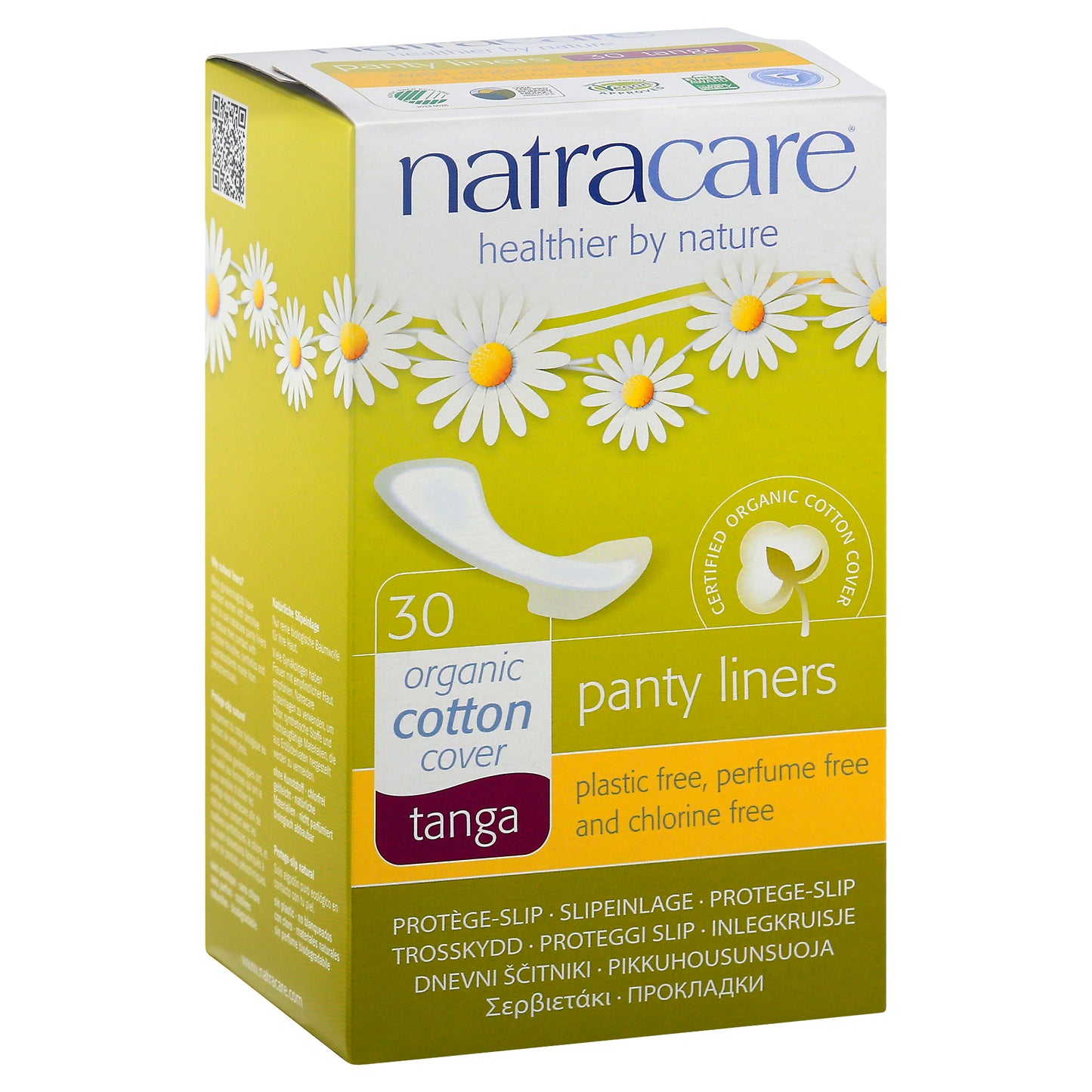 Natracare Panty Liner 30 ea