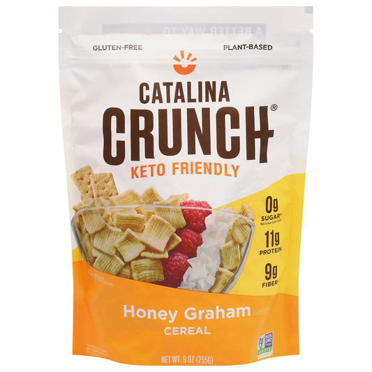 Catalina Crunch Zero Sugar Honey Graham Cereal 9 oz