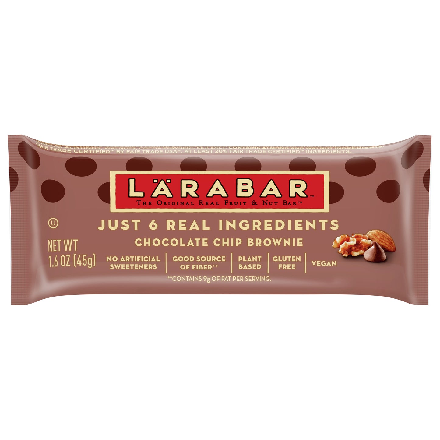 Larabar(r) Chocolate Chip Brownie Fruit & Nut Bars