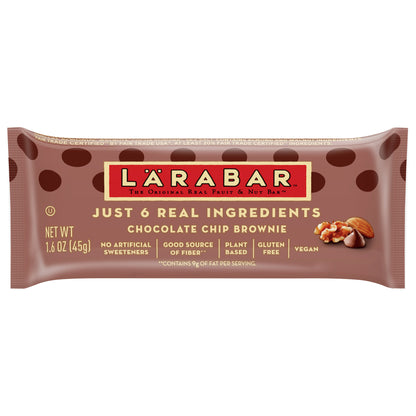 Larabar(r) Chocolate Chip Brownie Fruit & Nut Bars