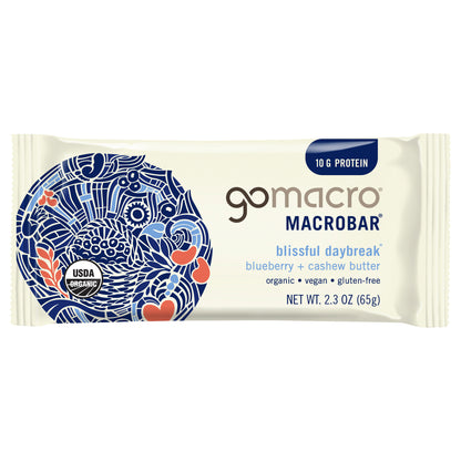 GoMacro Blueberry + Cashew Butter MacroBar