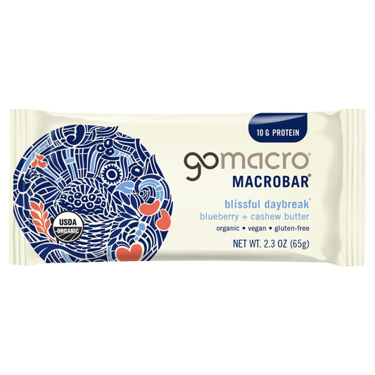 GoMacro Blueberry + Cashew Butter MacroBar