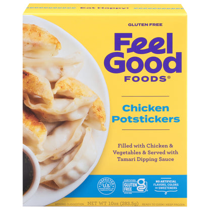 Feel Good Foods Gluten Free Chicken Potstickers 10 oz