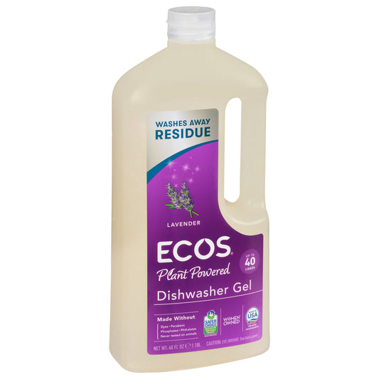 Ecos Lavender Dishwasher Gel 40 fl oz
