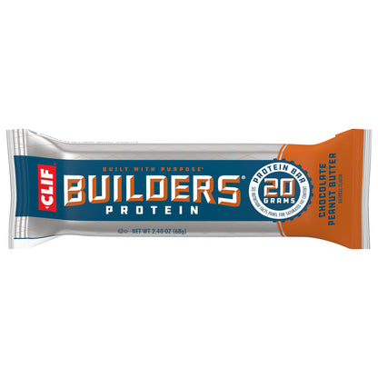CLIF Builders - Chocolate Peanut Butter - Protein Bar - 2.4 oz.