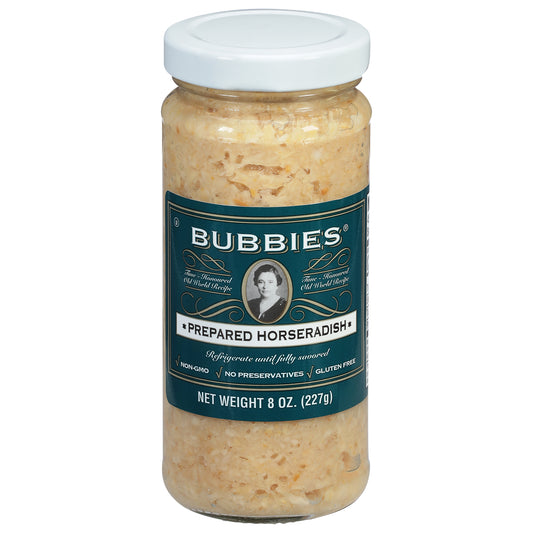 Bubbies Prepared Horseradish 8 oz