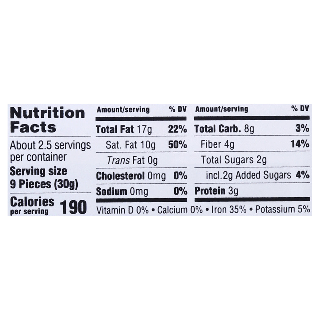 Equal Exchange Total Eclipse 92% Cacao Total Eclipse Dark Chocolate 2.8 oz