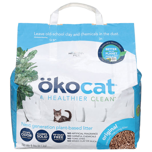 okocat Premium Original Clumping Litter 9 lb
