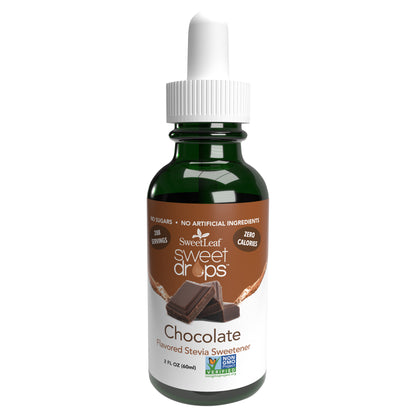SweetLeaf Sweet Drops Chocolate Flavored Stevia Sweetener 2 fl oz