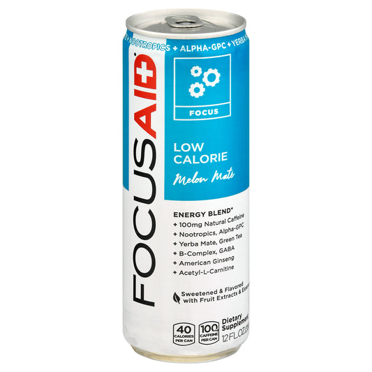 Focusaid Focus Low Calorie Melon Mate Energy Blend 12 fl oz Can