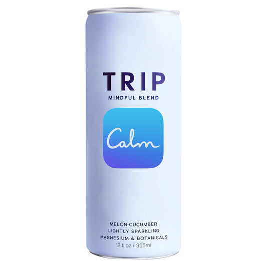 Trip Mindful Blend Lightly Sparkling Melon Cucumber Mindful Botanicals 12 fl oz