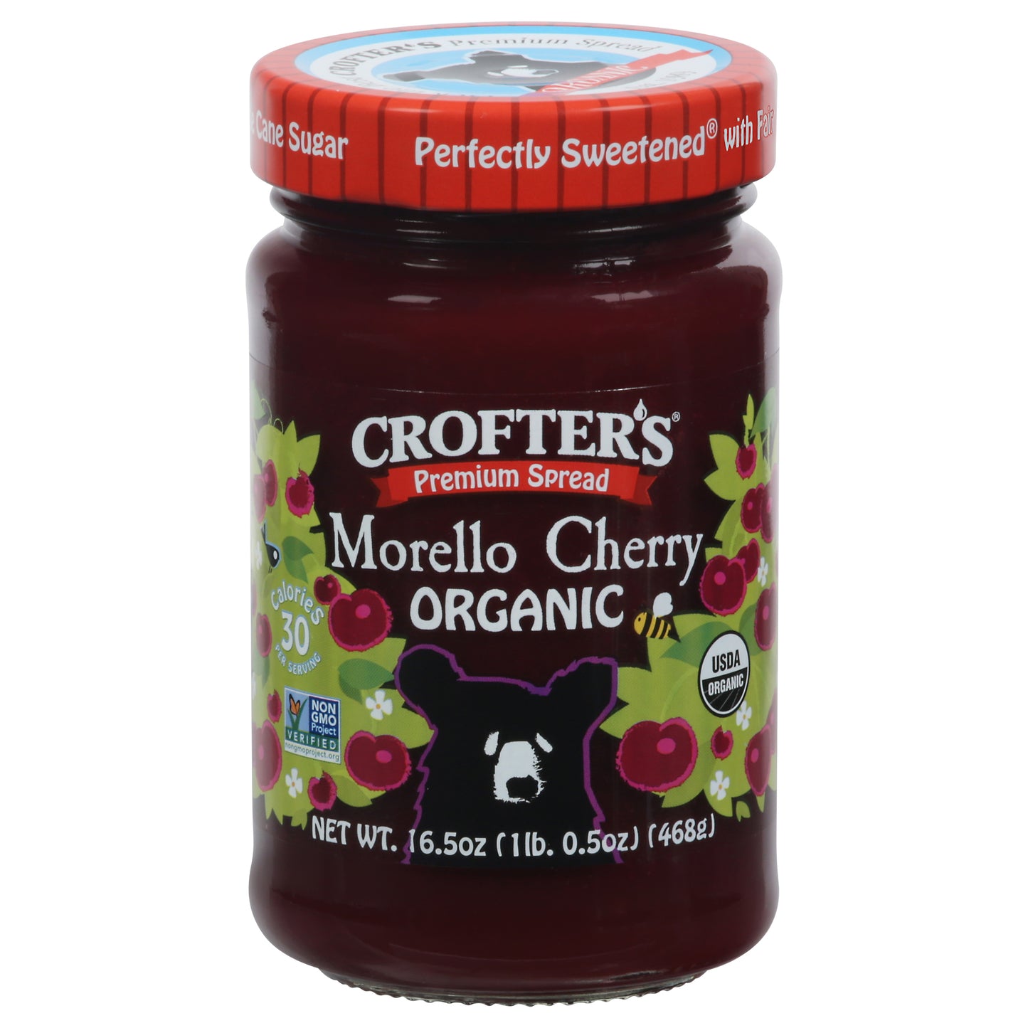 Crofter's Organic Morello Cherry Premium Spread 16.5 oz