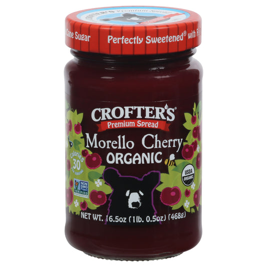 Crofter's Organic Morello Cherry Premium Spread 16.5 oz