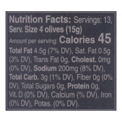 Mina Moroccan Dry Cured Olives 7 oz