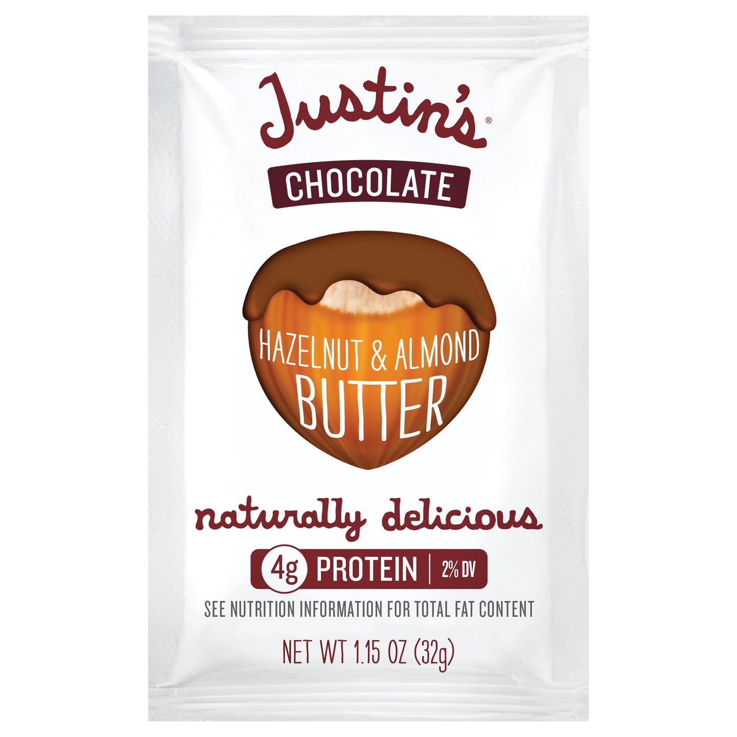 Justin's Chocolate Hazelnut & Almond Butter - 1.15 oz