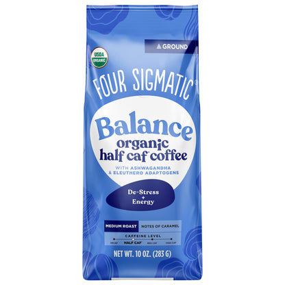 Balance Organic Half Caffeine Ground Coffee