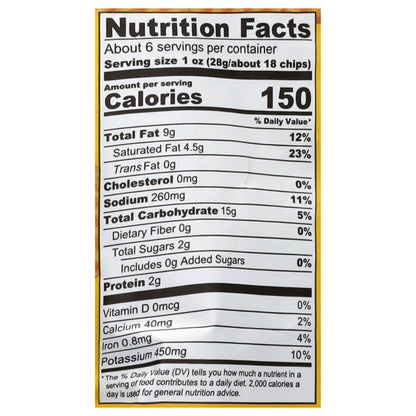 The Good Crisp Company Crinkle Cut Cheddar & Sour Cream Potato Chips 5.5 oz