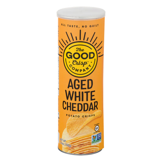 The Good Crisp Company Gluten Free Aged White Cheddar Potato Crisps 5.6 oz