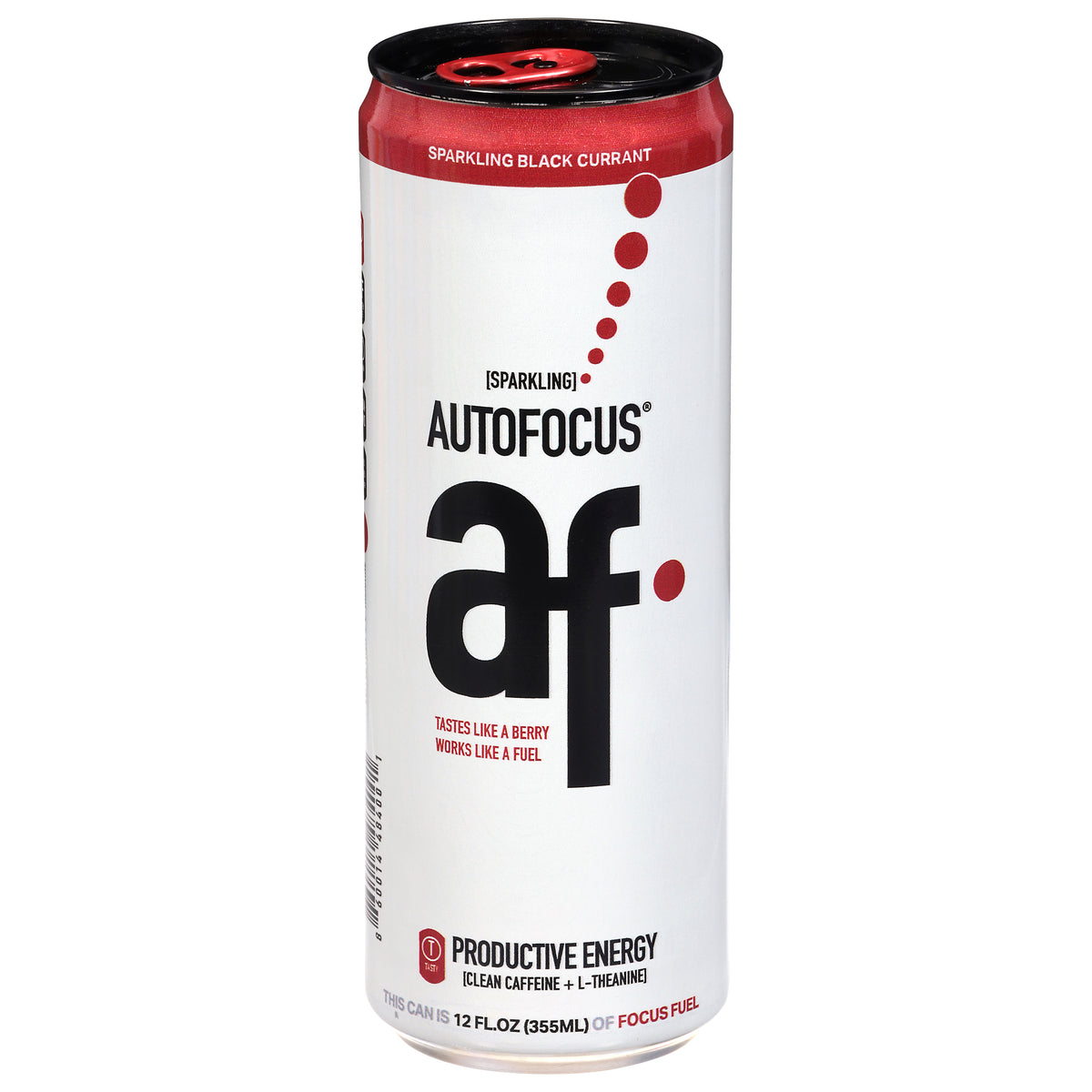Autofocus Sparkling Black Currant Energy Drink 12 fl oz