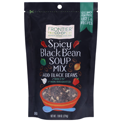 Frontier Co-op Spicy Black Bean Soup Mix 7.90 oz