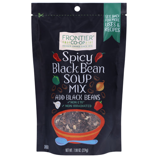Frontier Co-op Spicy Black Bean Soup Mix 7.90 oz