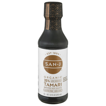 San-J Organic Tamari Brewed Soy Sauce 10 oz