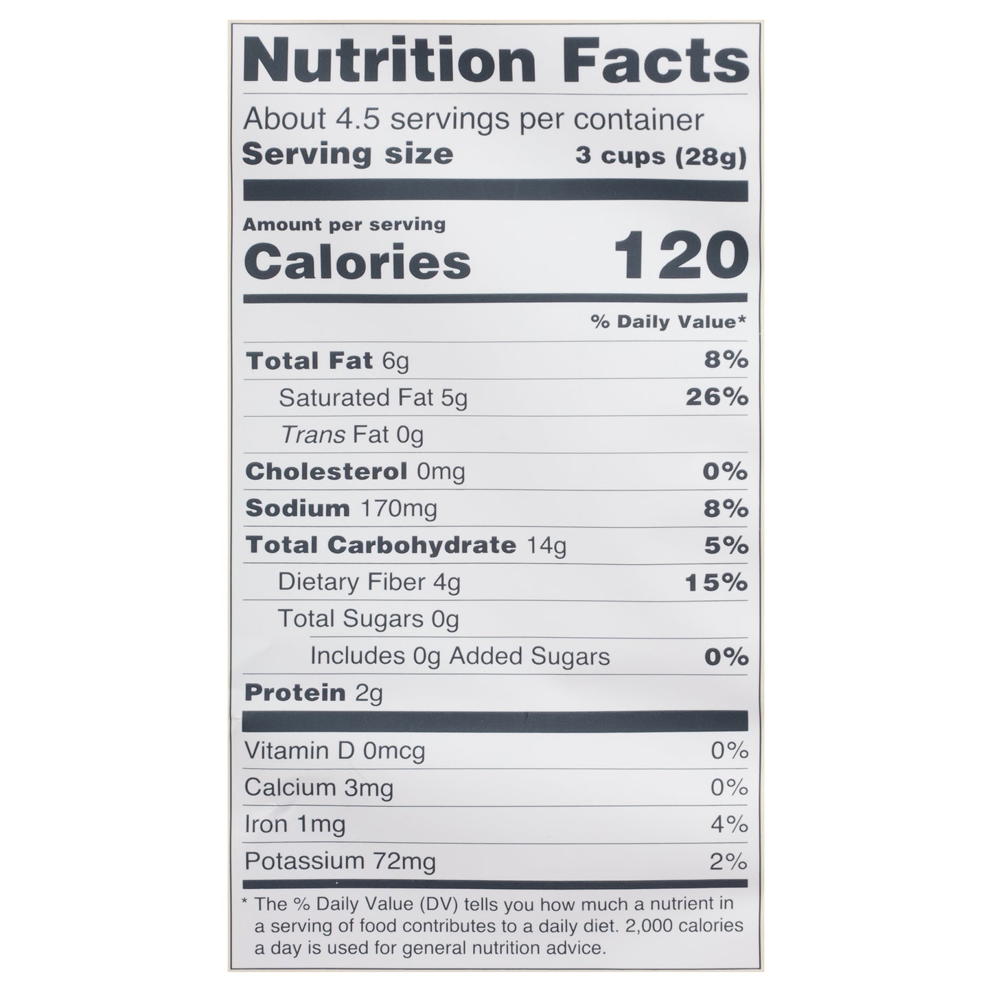 LesserEvil Organic Himalayan Gold Popcorn 4.6 oz