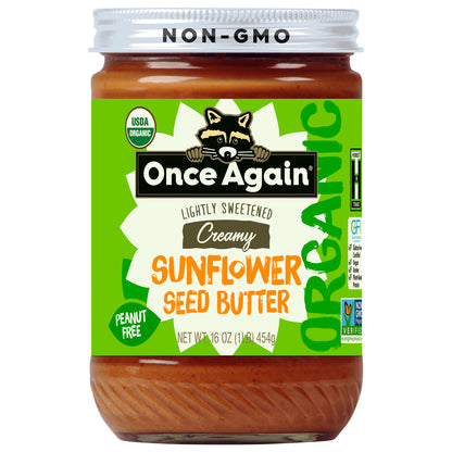 Organic Sunflower Butter - Sugar/Salt