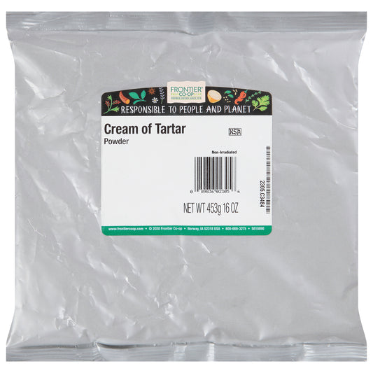 Frontier Co-op Powder Cream of Tartar 16 oz
