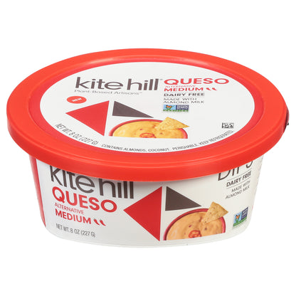Kite Hill Medium Dairy Free Queso Alternative Dip 8 oz