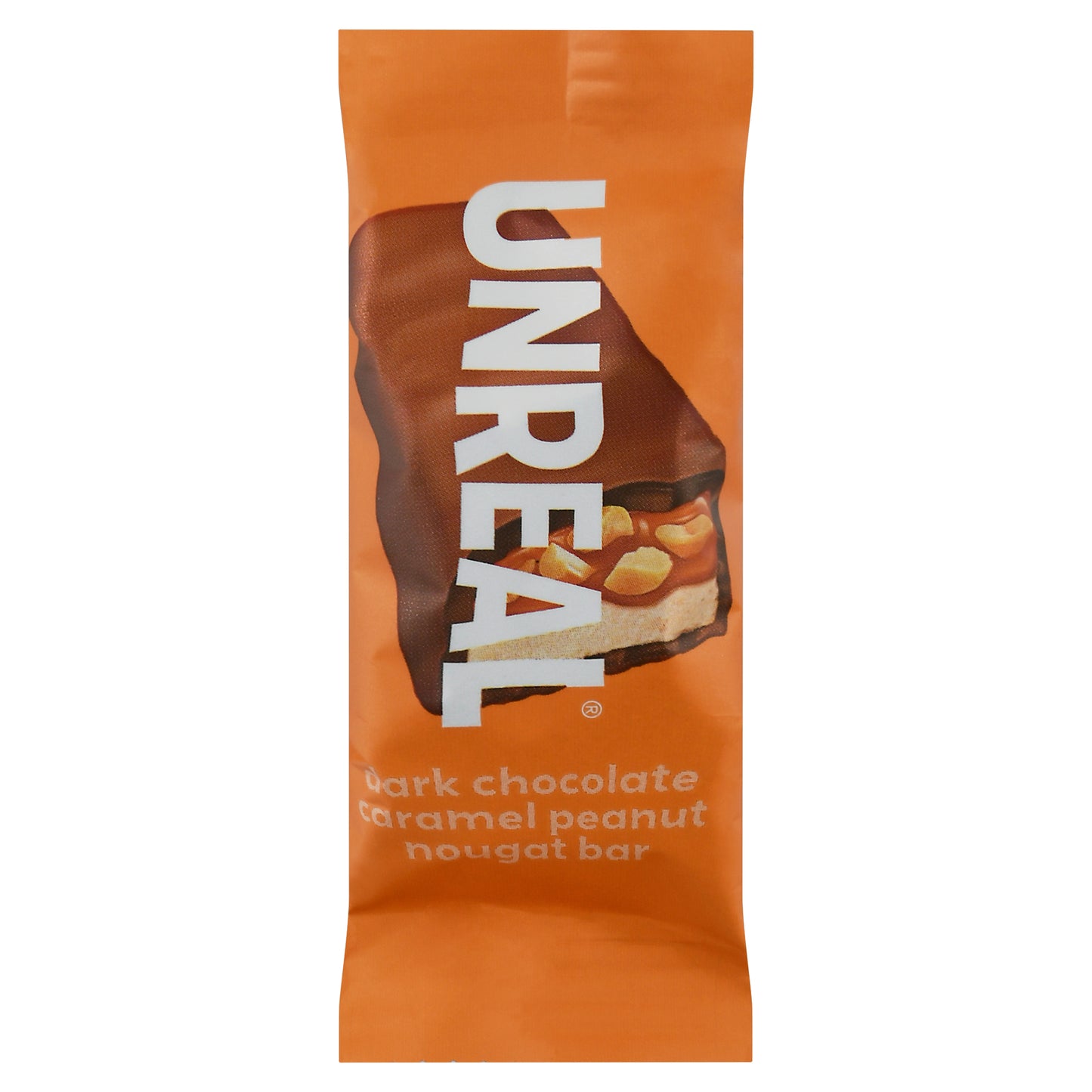 Unreal Dark Chocolate Caramel Peanut Nougat Bar 0.67 oz