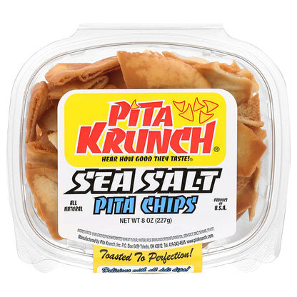 Pita Krunch All Natural Sea Salt Pita Chips 8 oz