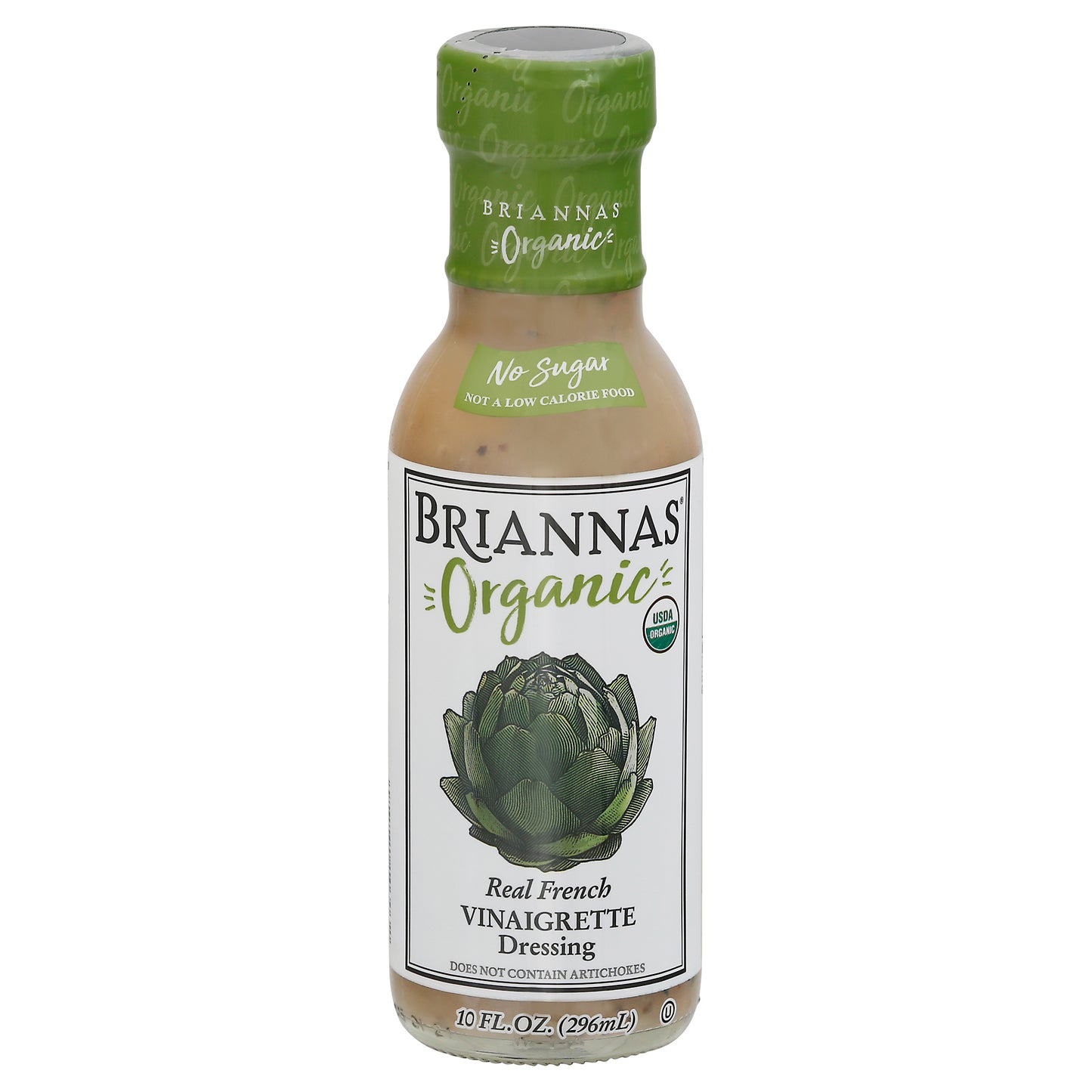 Briannas Organic Vinaigrette Dressing 10 fl oz