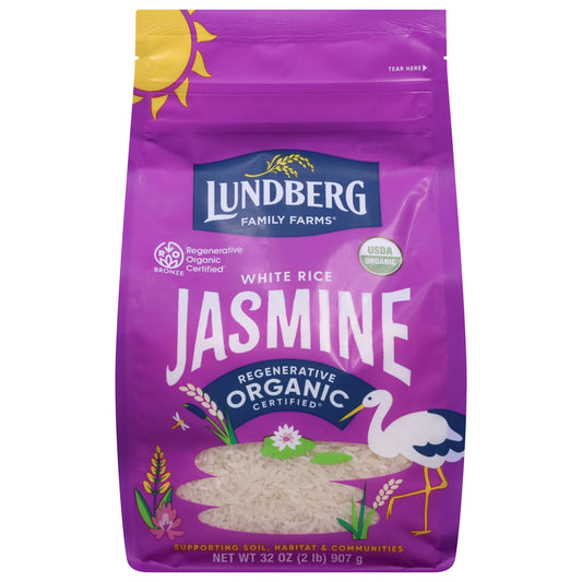 Lundberg Family Farms Organic Jasmine White Rice 32 oz