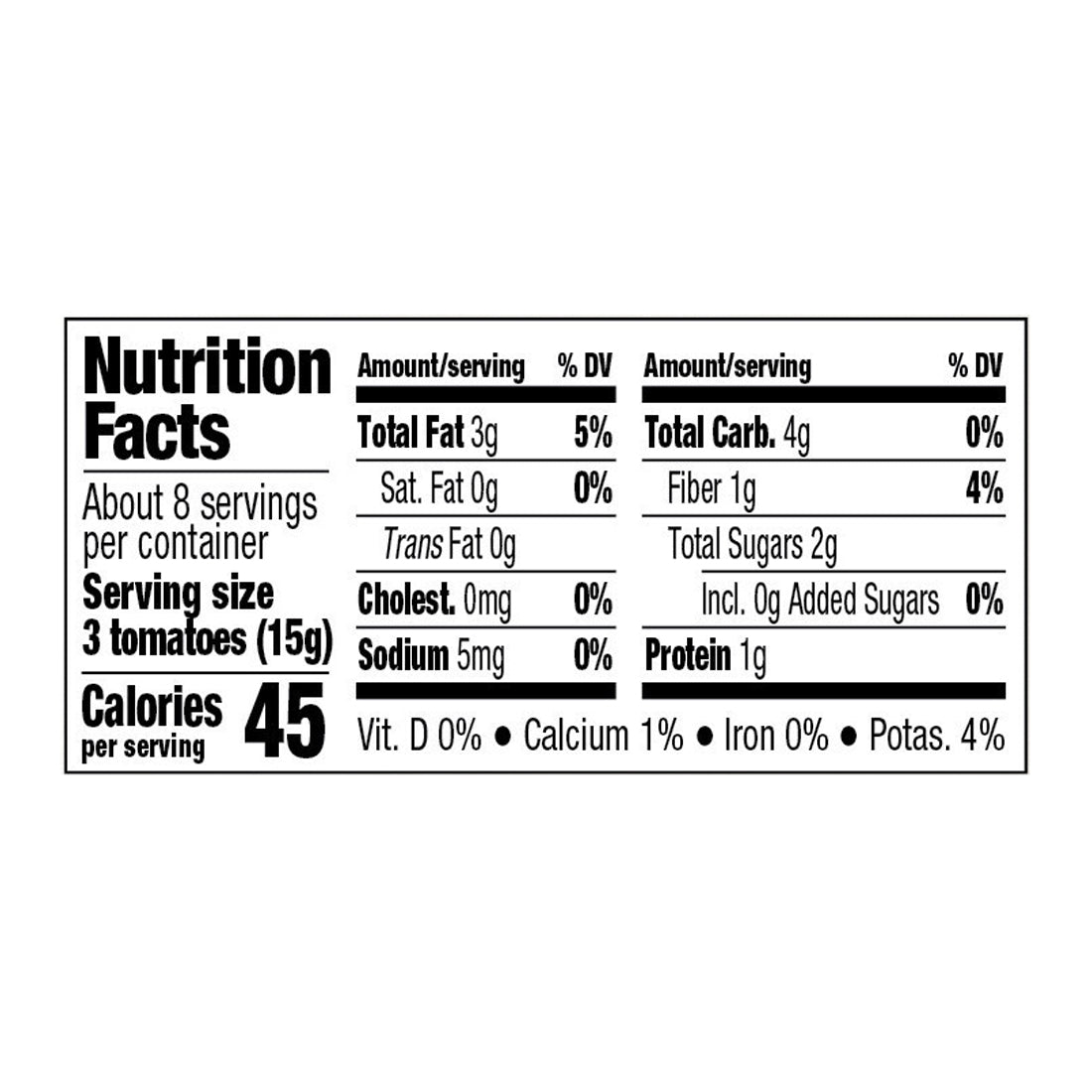 Jeff's Garden Sun-Ripened Dried Tomatoes, 8 fl oz