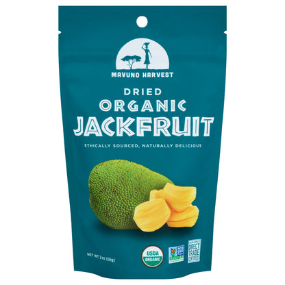 Mavuno Harvest Organic Dried Jackfruit 2 oz Stand Pack
