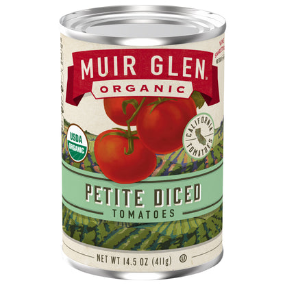 Muir Glen Organic Petite Diced Tomatoes, 14.5 ounces