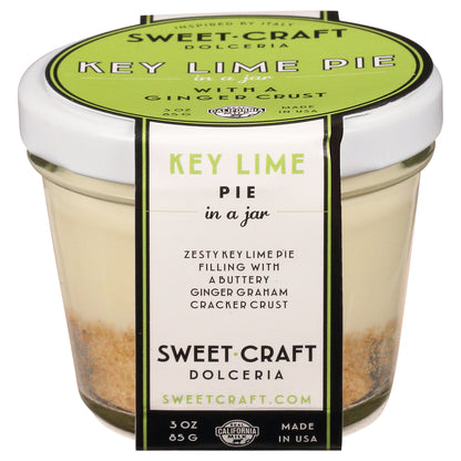 Sweet Craft Dolceria Key Lime Pie in a Jar 3 oz