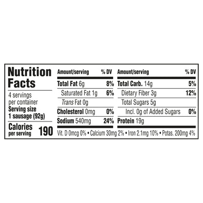 Field Roast Smoked Apple & Sage Plant-Based Sausages