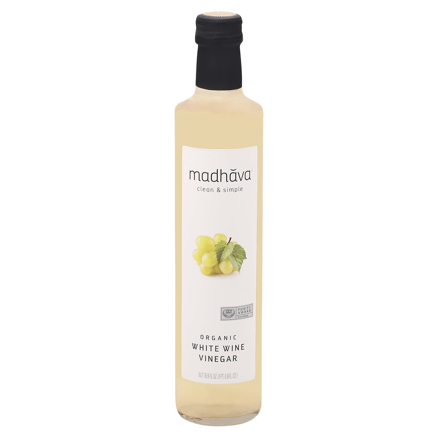 Madhava Organic White Wine Vinegar 16.9 fl oz