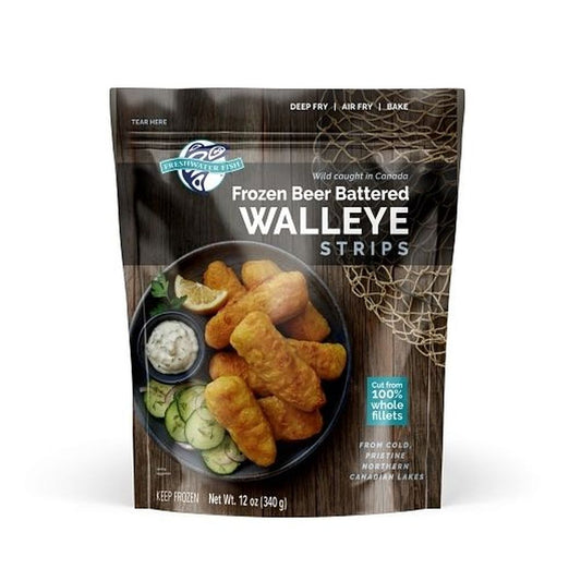 Fresh Water Beer Battered Walleye Strips